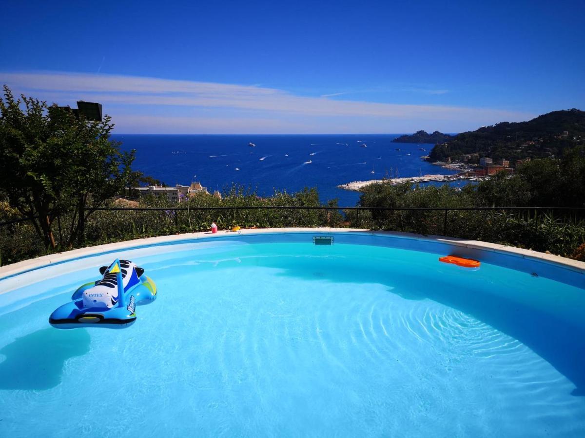 Vila L'Uliveto Di Santa Con Piscina Santa Margherita Ligure Exteriér fotografie